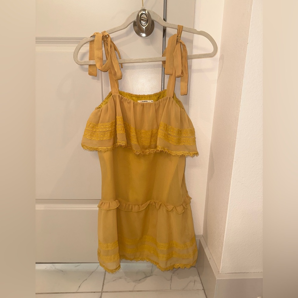 Tularosa yellow dress